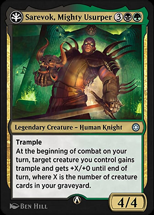 Sarevok, Mighty Usurper - Legendary