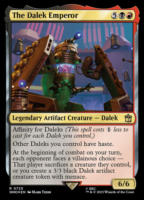 The Dalek Emperor - Legendary - Surge Foil (Foil)