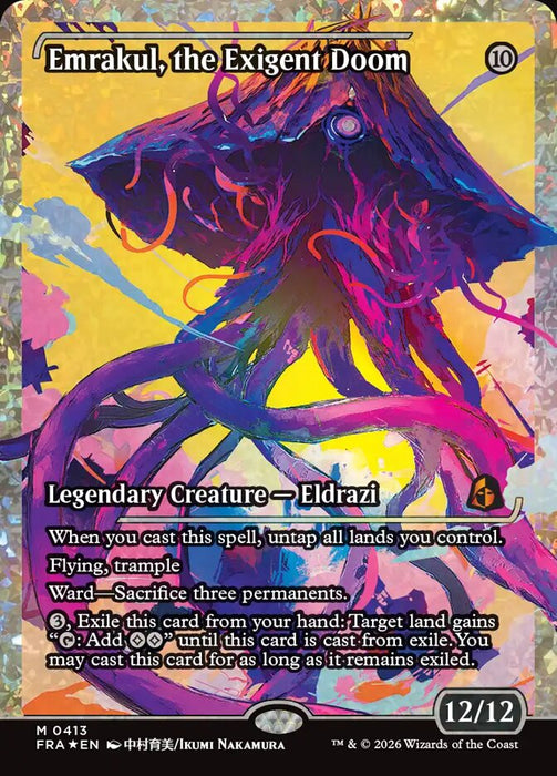 Emrakul, the Exigent Doom - Full Art - Showcase (Foil)