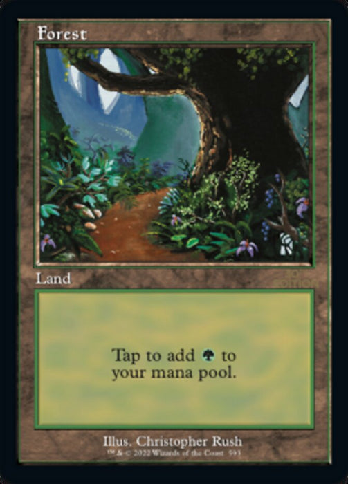Forest - Retro Frame