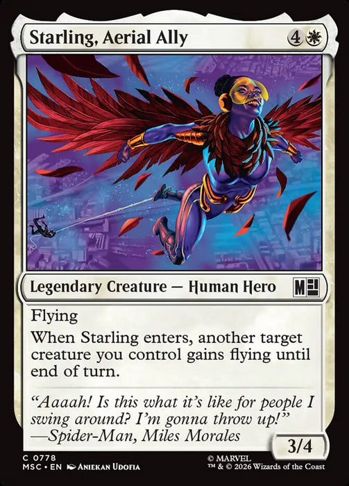 Starling, Aerial Ally - Legendary (Foil)