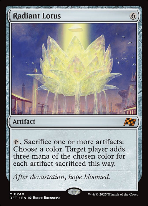 Radiant Lotus (Foil)