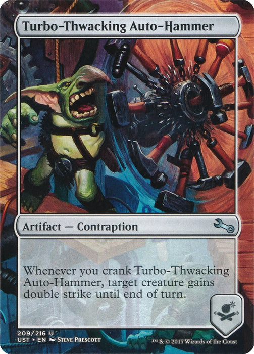 Turbo-Thwacking Auto-Hammer - Borderless - Full Art