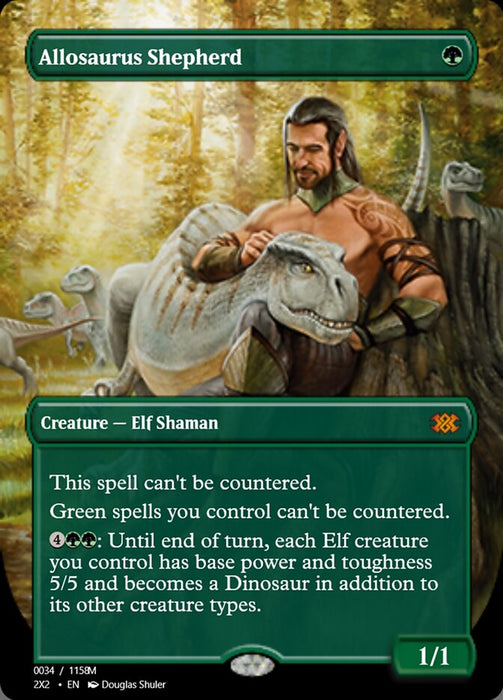 Allosaurus Shepherd (Foil)