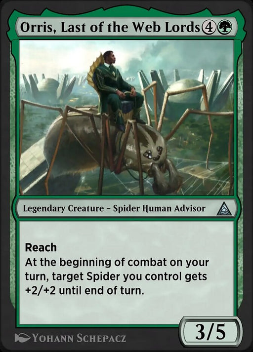 Orris, Last of the Web Lords - Ezekiel Sims, Spider-Totem - Legendary