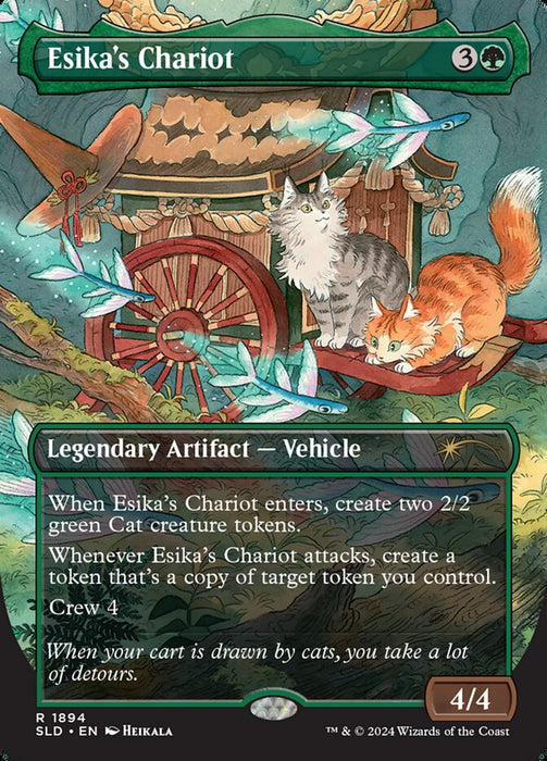 Esika's Chariot - Borderless - Full Art - Inverted - Legendary