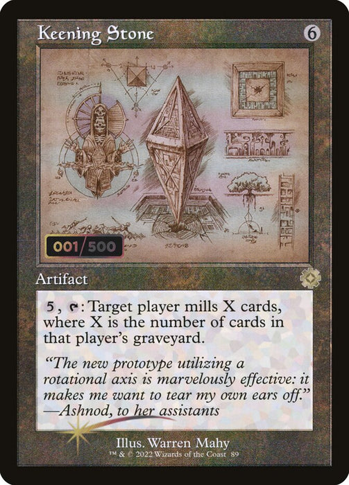 Keening Stone - Retro Frame (Foil)