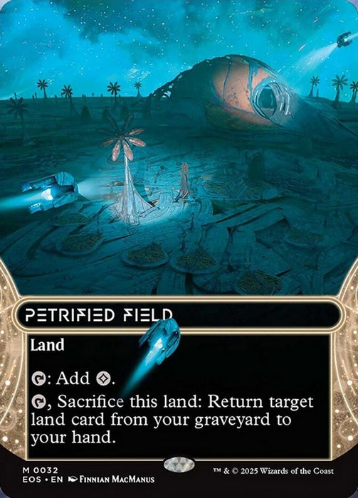 Petrified Field - Borderless - Full Art - Inverted (Foil)
