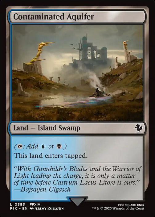 Contaminated Aquifer (Foil)