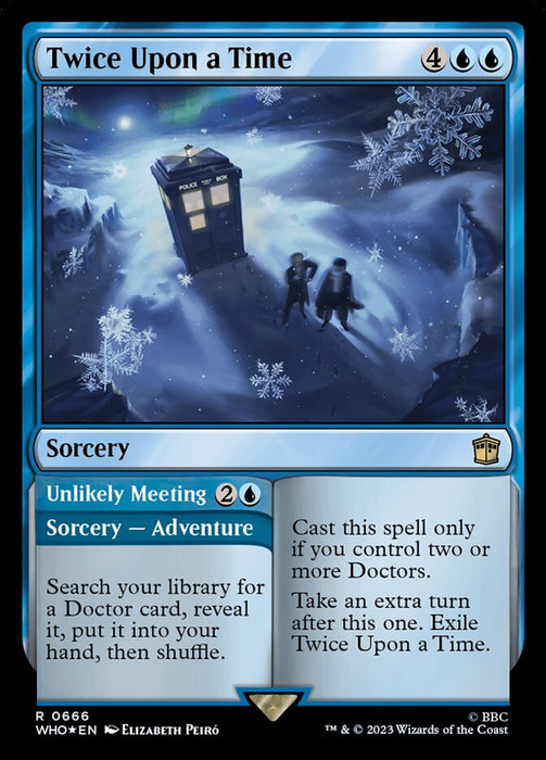 Twice Upon a Time // Unlikely Meeting - Surge Foil (Foil)