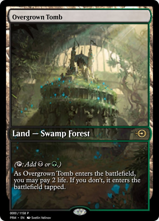 Overgrown Tomb - Full Art
