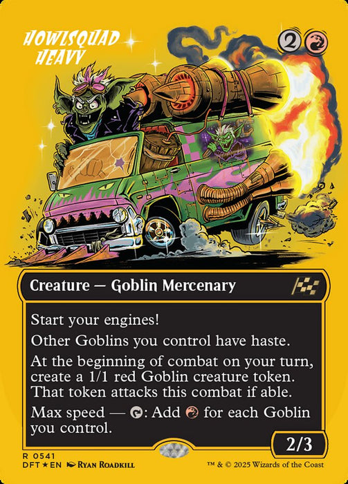 Howlsquad Heavy - Borderless - Inverted (Foil)