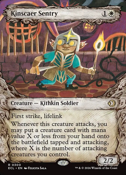 Kinscaer Sentry - Borderless - Showcase (Foil)