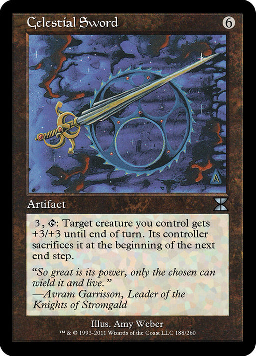 Celestial Sword - Retro Frame