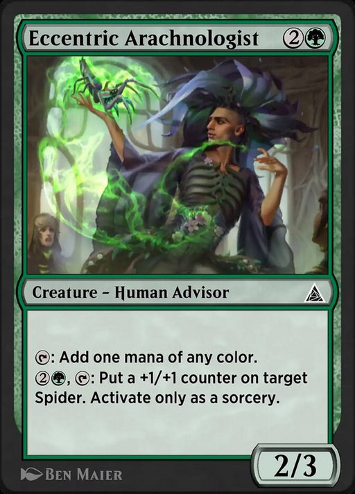 Eccentric Arachnologist - Guy in the Chair