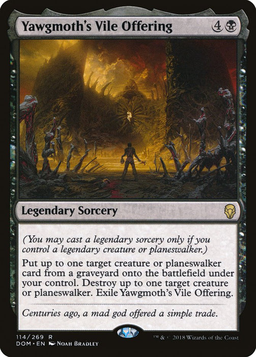 Yawgmoth's Vile Offering - Legendary