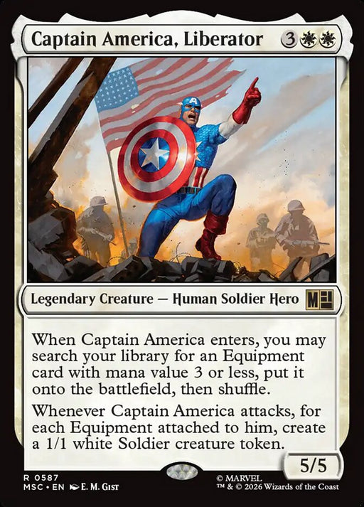 Captain America, Liberator - Legendary (Foil)