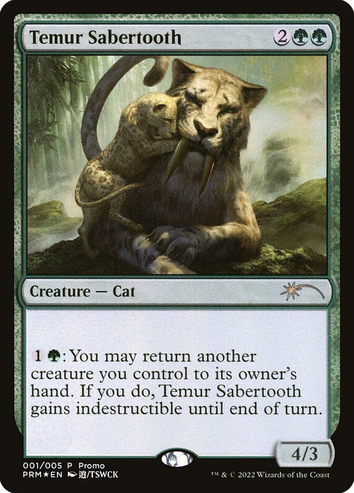 Temur Sabertooth (Foil)