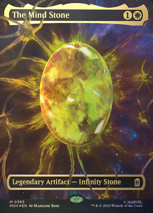 The Mind Stone - Borderless - Inverted - Legendary (Foil)