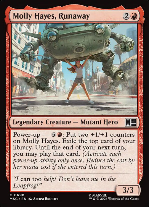 Molly Hayes, Runaway - Legendary