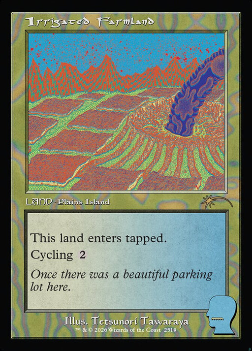 Irrigated Farmland - Retro Frame