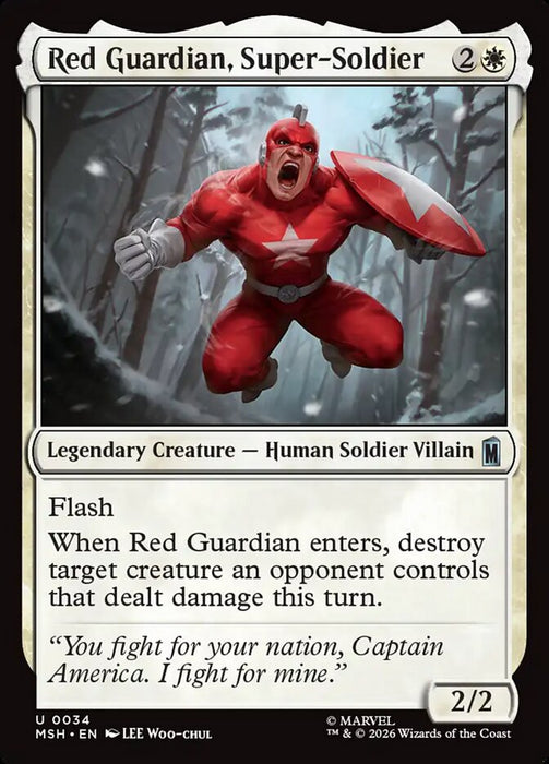 Red Guardian, Super-Soldier - Legendary (Foil)