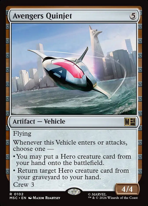 Avengers Quinjet - Surge Foil (Foil)