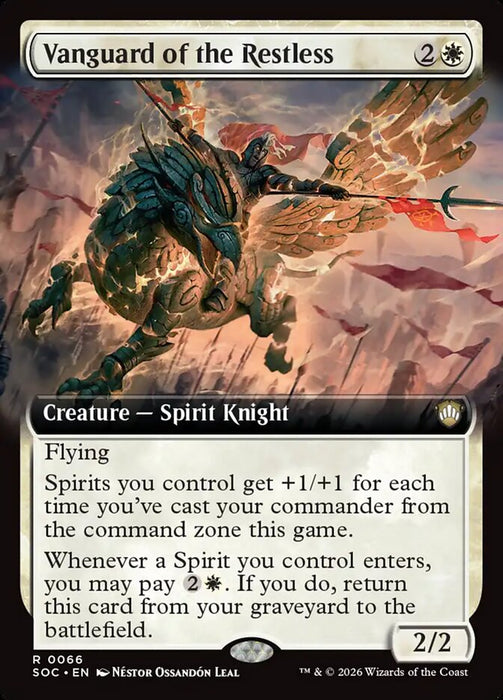 Vanguard of the Restless - Extended Art