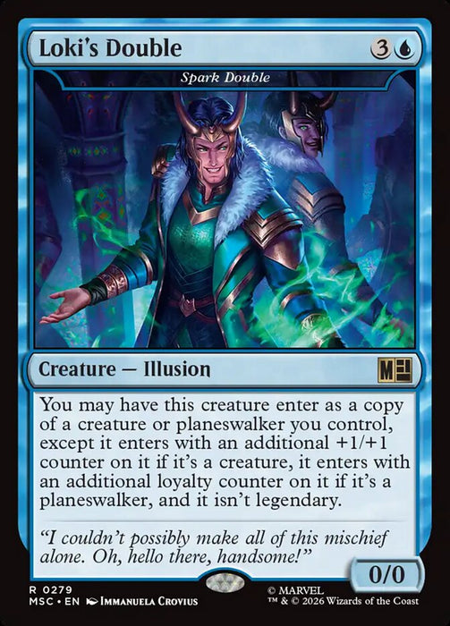 Loki's Double - Spark Double - Surge Foil (Foil)