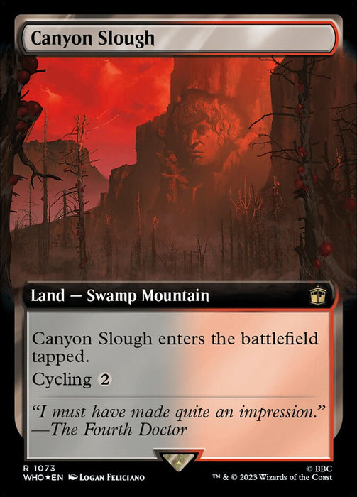 Canyon Slough - Extended Art - Surge Foil (Foil)