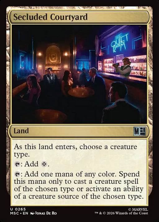 Secluded Courtyard - Surge Foil (Foil)