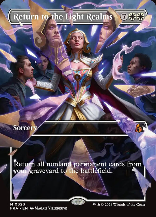 Return to the Light Realms - Borderless - Full Art