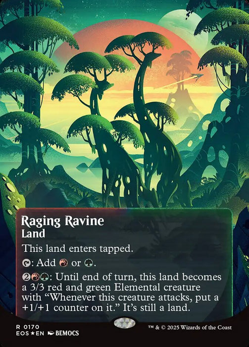 Raging Ravine - Borderless (Foil)