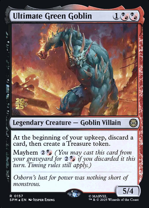Ultimate Green Goblin - Legendary (Foil)