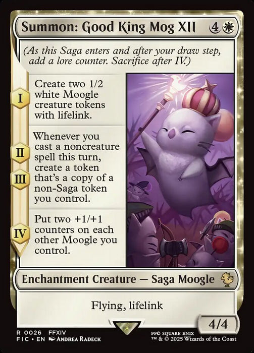 Summon: Good King Mog XII - Enchantment - Surge Foil