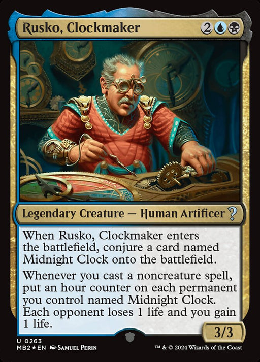 Rusko, Clockmaker - Legendary (Foil)