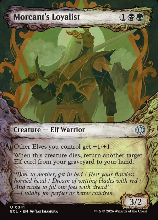Morcant's Loyalist - Borderless - Showcase (Foil)
