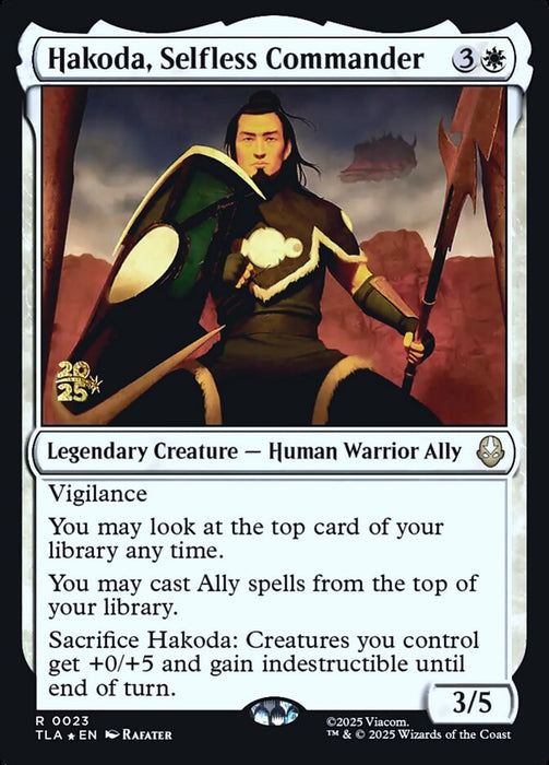 Hakoda, Selfless Commander - Legendary (Foil)