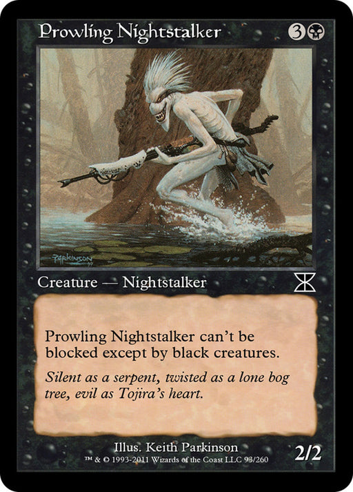 Prowling Nightstalker - Retro Frame (Foil)