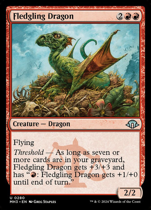 Fledgling Dragon (Foil)