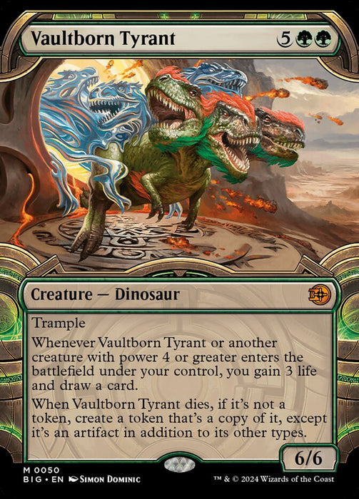 Vaultborn Tyrant - Borderless