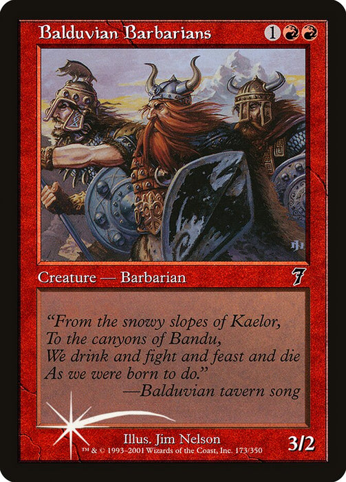 Balduvian Barbarians (Foil)