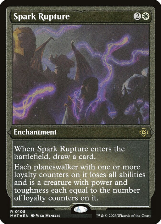 Spark Rupture - Etched - Inverted - Etched (Foil)