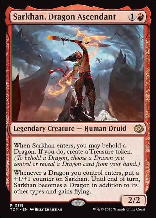 Sarkhan, Dragon Ascendant - Legendary (Foil)