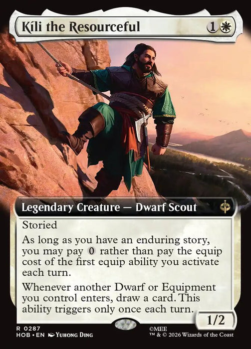 Kíli the Resourceful - Extended Art
