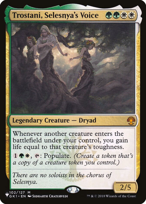 Trostani, Selesnya's Voice - Legendary