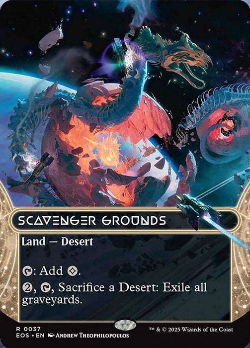 Scavenger Grounds - Borderless - Full Art - Inverted