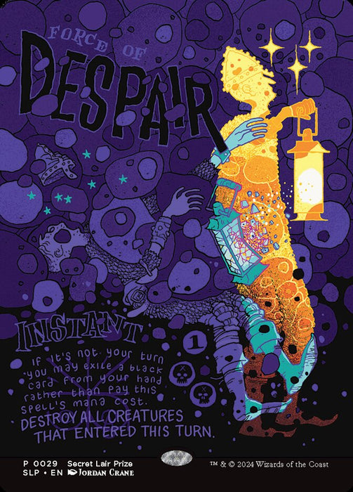 Force of Despair - Borderless - Full Art