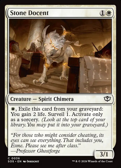 Stone Docent (Foil)