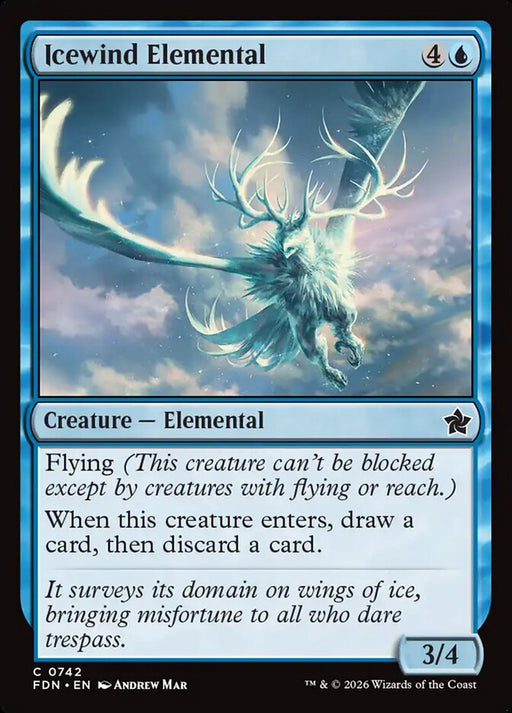Icewind Elemental (Foil)